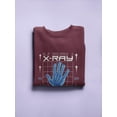 thumbnail image 3 of Modern X-ray Techno Style Sweatshirt Women -Image by Shutterstock, Female x-Large, 3 of 4