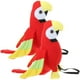 thumbnail image 5 of 2 loros de peluche para niños, ideales para fiestas temáticas de piratas., 5 of 8