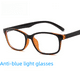 thumbnail image 4 of Espejo plano de moda con marco para gafas con protección contra la luz azul 3028, marco artístico retro, marco pequeño para gafas, 4 of 5