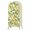 Yellow, variant on Lemon Yellow Wedding Arch Cover,Stretchy Spandex Arch Backdrop Stand Covers 6.6 FT,Country Watercolor Floral Leaf Green White Round Top Arched Backdrop Cover for Birthday Party Ceremony Baby Shower