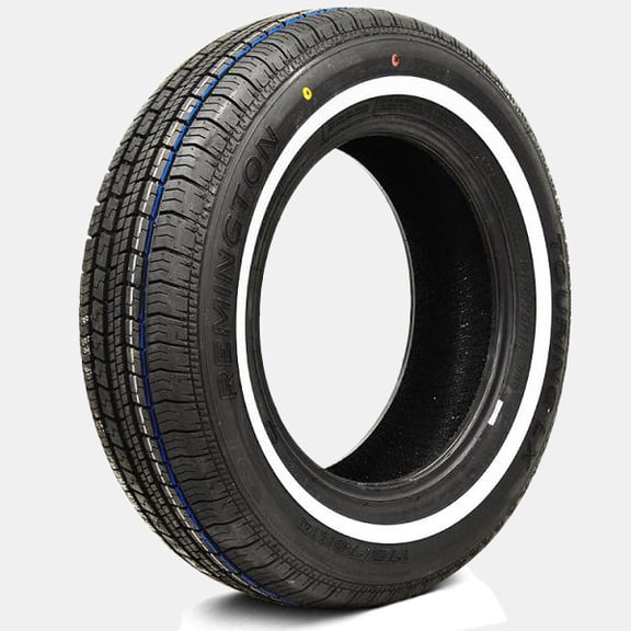 2 New Remington LX Touring W/W White Side Wall 155/80R13 79S All Season Tires 372012 / 155/80/13 / 1558013