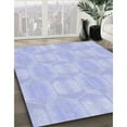 thumbnail image 3 of Ahgly Tapis Rond Lavable en Machine Intérieur Transitionnel Bleu Céleste, 5 Pieds Rond, 3 of 7