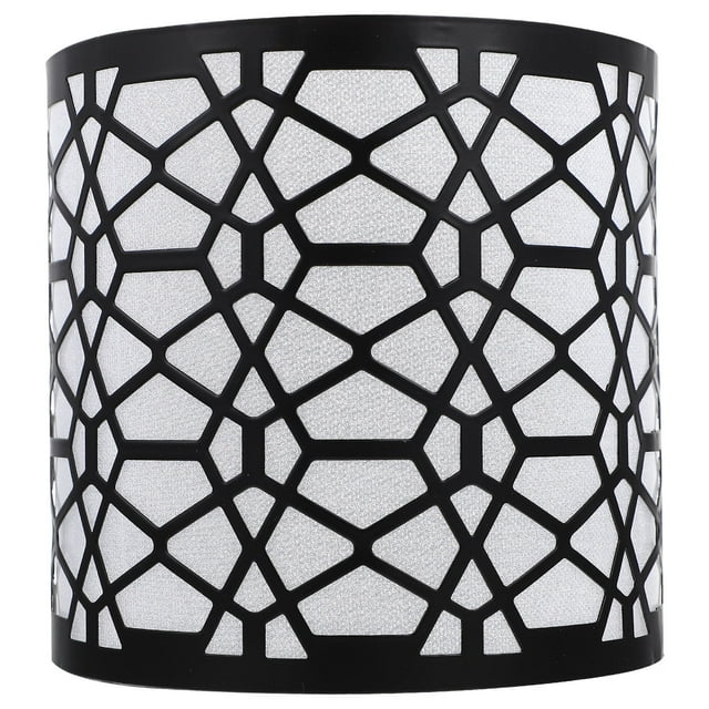 IFANLANDOR Black Lamp Shade Cover Iron Design 1Pcs For Bedroom Decor