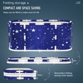 thumbnail image 6 of Ziertyon Large Foldable Bathtub for Adults, Extra-Large Collapsible Tub, Freestanding Soaking Tub for Shower, Family SPA Bathtub (Starry Blue), 6 of 8
