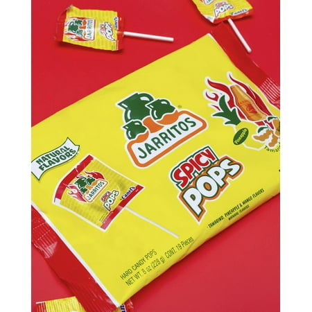 Jarritos Spicy Lollipops, 19 Count