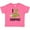 Hot Pink, variant on Inktastic Crappie Fishing I Love Crappies Boys or Girls Toddler T-Shirt