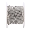 thumbnail image 3 of LAFGUR Rhinestone Chain, Easy To Use Rhinestone Cup Chain, For Sewing Costumes Cake Decoration Handbag Bridal Veil Garments Decorating Wedding Party Dolls Scrapbook, 3 of 8