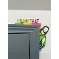 thumbnail image 4 of Funny Home Decor I Saw That Door Frame Sign Wood Pendant with Sticker for Doorway Picture Frame Window Decor, 4 of 7