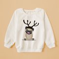 thumbnail image 4 of Atuendo para padres e hijos, camisetas de manga larga con estampado navideño y cuello redondo, pulóver, sudaderas para mamá a juego con la familia Fridja  nalpqowj843, 4 of 4