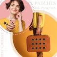 thumbnail image 3 of Parches de tela con forma de estrella de Jexine, 32 unidades, 6 cm, color negro, 3 of 6