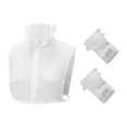 thumbnail image 3 of Abbracc Detachable Collar Detachable Fashion Fake Collar for Clothes Sweaters Blouse 42cm, 3 of 9