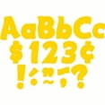 thumbnail image 2 of Teacher Created Resources Yellow Gold Funtastic 4" Letters Combo Pack, 2 of 2