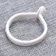 thumbnail image 3 of Miangastore Plastic Rings for Hanging Curtains White 60Pcs 2.1x1.4x0.2in, 3 of 8