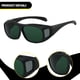 thumbnail image 4 of Gafas de soldadura antiarañazos para soldar, para hombres y mujeres Lente verde oscuro, 4 of 4
