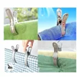 thumbnail image 4 of Pinzas grandes para toalla de playa, pinzas grandes de acero inoxidable para alfileres para toallas, edredones, sábanas de baño, mantas, ropa, duraderas, 6 uds., 4 of 4