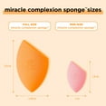thumbnail image 5 of Real Techniques Mini Miracle Complexion Sponges, for Liquid Foundation, 4 Count, 5 of 16