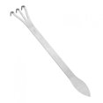 thumbnail image 3 of HLONK Stainless Steel Root Rake 3-Prong Loosen Soil Bonsai Tree Tools with Ergonomic Handle Stainless Steel Root Rake, 3 of 7