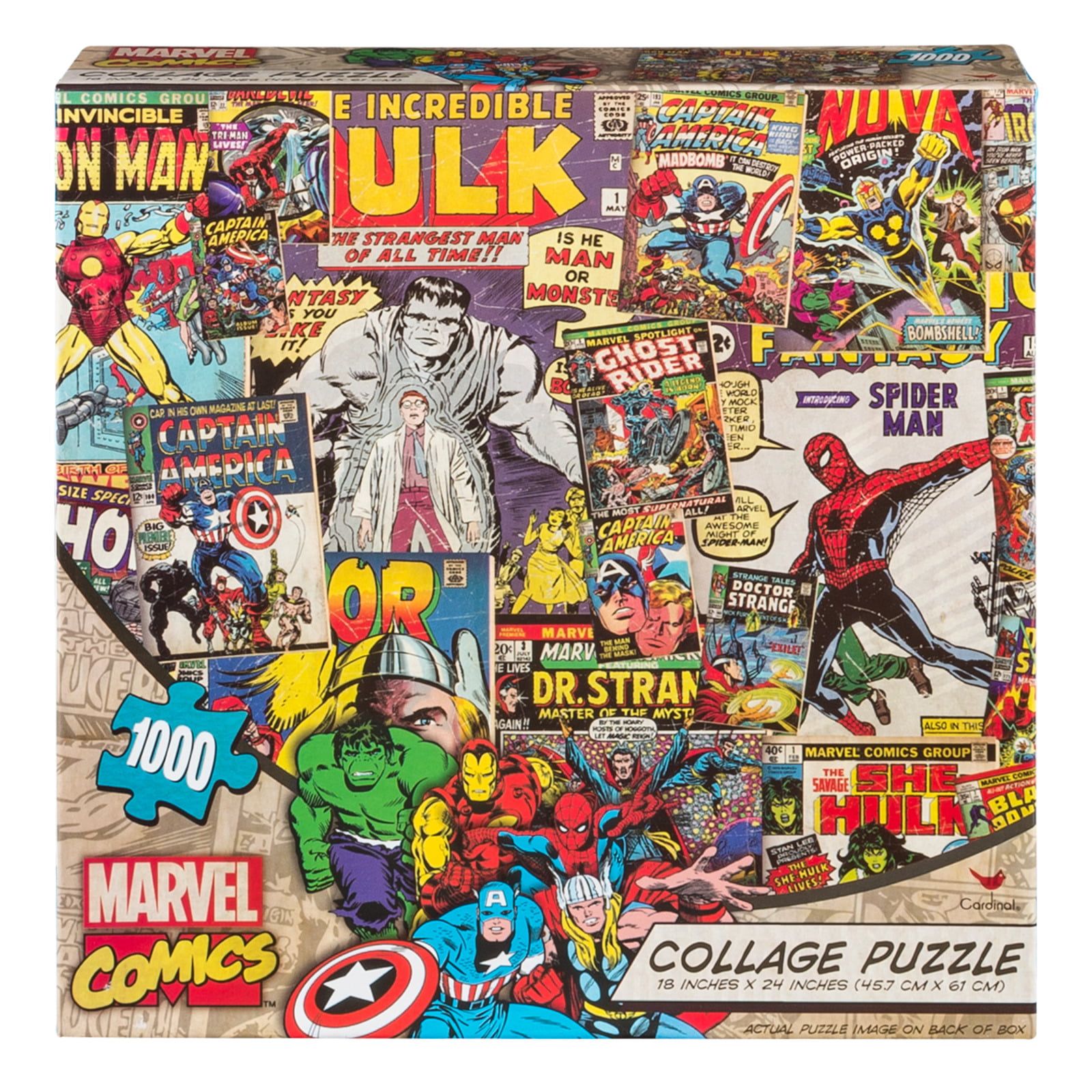 Marvel 1000Piece Comic Collage Puzzle