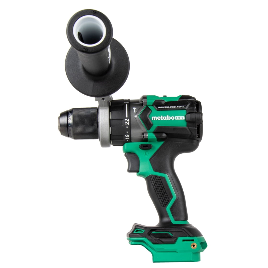 18V HIGH TORQUE BRUSHLESS 1/2" HAMMER DRILL (Bare Tool) with 18V Starter Kit w/ 2 x 2.0Ah Battery