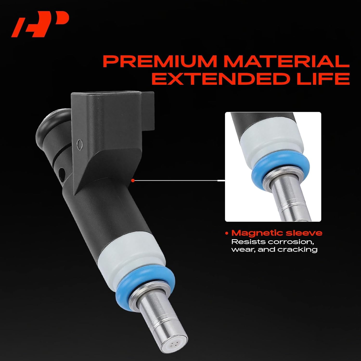 A-Premium Fuel Injectors Compatible with Jeep Compass 2007-2017, Patriot 2007-2017 & Dodge Journey 2009-2015, Avenger 2008-2014, Caliber & Chrysler 200, Sebring, 2.0L 2.4L, Set of 4