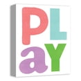 thumbnail image 2 of Creative Products Play Letters 11x14 Canvas Wall Art, 2 of 5