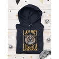 thumbnail image 3 of I Am Not Single I Have A Dog. Hoodie Women -Image by Shutterstock, Female XX-Large, 3 of 4