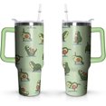 thumbnail image 1 of Avocado Gifts for Avocado Lovers, Avocado Gifts, Avocado Tumbler, Avocado Mug, Avocado Coffee Cup, Avocado Stuff, Birthday Gifts for Women Girls, 40oz Stainless Steel Tumbler with Lid and Straw, 1 of 6