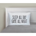 thumbnail image 1 of Mainstays Kids "Sleep All Day" Standard Pillowcase, 1 of 1