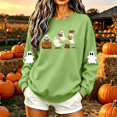 thumbnail image 6 of Meichang Halloween Sweatshirt for Women Ghost Graphic Sweatshirts Oversized Long Sleeve Crew Neck Pullover Casual Sweatshirt, 6 of 6