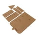 thumbnail image 4 of Rawiri Plantilla de acrílico para billetera, bolso con cremallera, plantilla para hacer billetera, conjunto de plantillas acrílicas para carteras largas y bolsos, 4 of 8