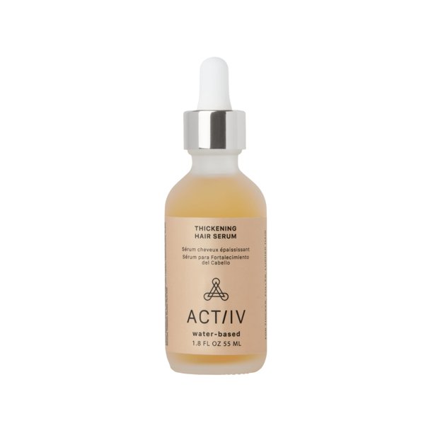 Sérum capilar espesante ACTIIV a base de agua promueve cabello más grueso