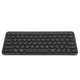 thumbnail image 3 of Teclado inalámbrico de 78 teclas redondas, delgado, compacto, retro, silencioso, con Bluetooth, para el hogar, la oficina y los viajes, color negro, 3 of 14