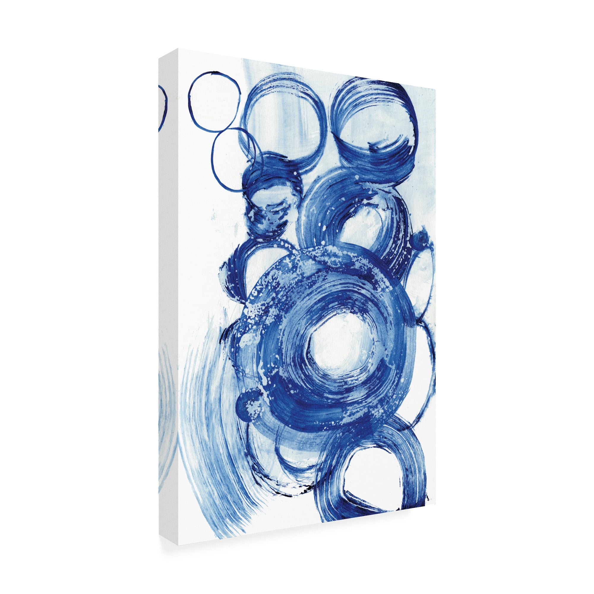 Trademark Fine Art 'Blue Circle Study II' Canvas Art by Jodi Fuchs