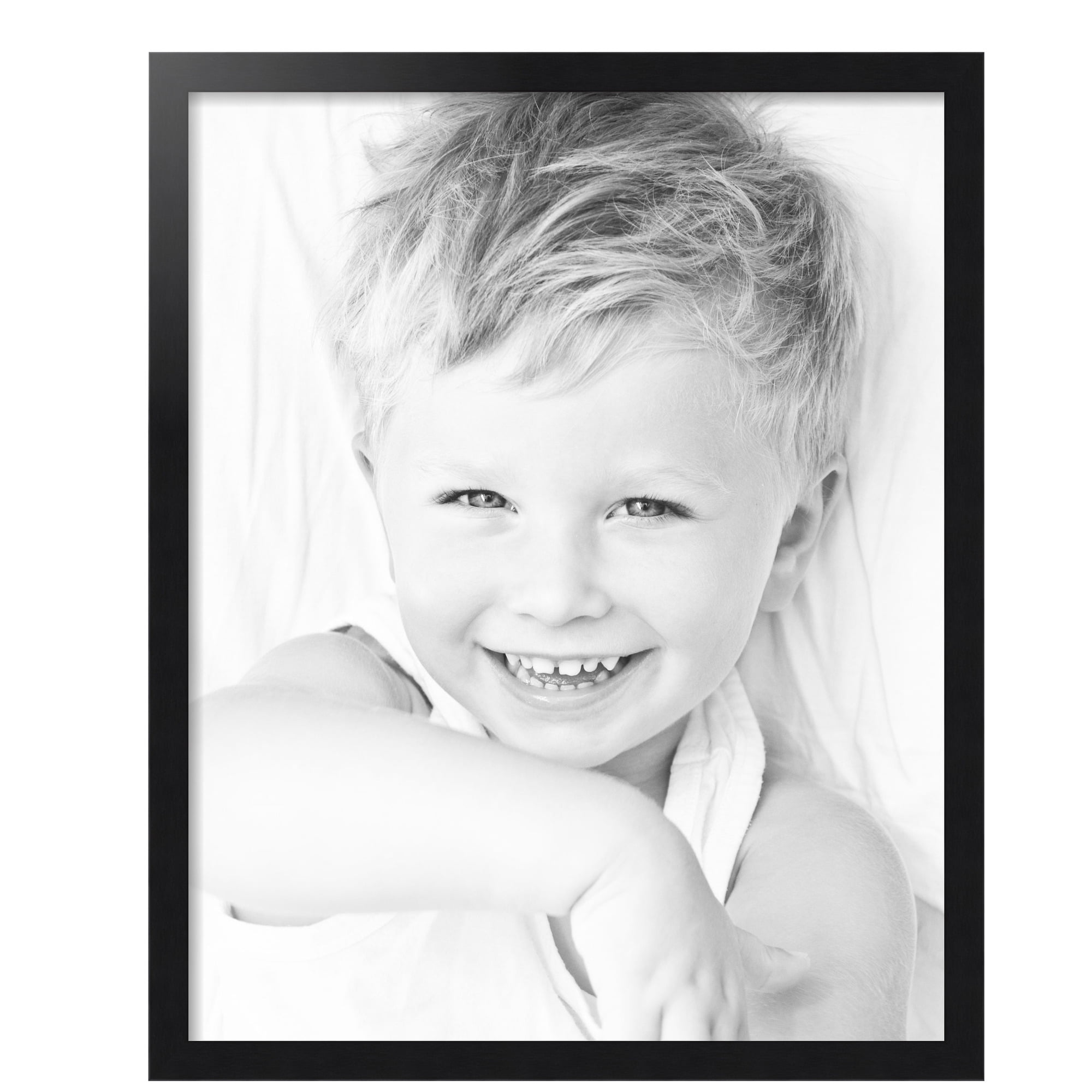 ArtToFrames 24" x 30" Black Steel Picture Frame, 24x30 inch Black MDF Poster Frame (WOM-4639), 5 Pack
