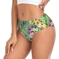 thumbnail image 2 of Balery Watercolor Blooming Cactus Ropa Interior de Algodón para Mujer con Dibujo – Braguitas Cómodas y Elásticas, Estilo Clásico-4X-Large, 2 of 6