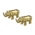 thumbnail image 1 of Grand Rhinocéros en Céramique Karoo, 1 of 1