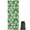 Green Ghost Bat, variant on Gray Flower Skull Pattern Hot Yoga Mat Towel Non Slip for Hot Yoga - Quick-Drying Yoga Mat Cover with 4 Corner Pockets with Travel Bag - Hot Yoga Towel Non Slip Grip Moisture Wicking Sweat 70"x26"