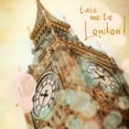 thumbnail image 3 of Navas, Emily 12x12 Black Modern Framed Museum Art Print Titled - Take Me To London, 3 of 5
