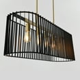 thumbnail image 5 of Artika Gatsby Modern Pendant Light Fixture, Black and Gold, 5 of 5