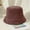Wine Red, variant on Corduroy Bucket Hat - Lightweight Packable Sun Hat for Outdoor Beach & Travel