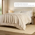 thumbnail image 6 of Comfort Canopy 100% Cotton Waffle Textured Bed Blanket - Ultra Soft & Breathable, Natural, Twin, 6 of 9