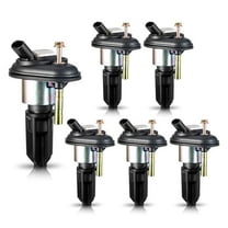 ISA Set of 6 Ignition Coil Pack For Chevy GMC Isuzu Hummer Saab Buick Trailblazer Envoy Rainer Colorado Canyon Ascender i-280 i-290 i-350 9-7x H3 2.8L 2.9L 3.5L 4.2L Replacement for UF303 C1395