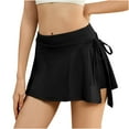 thumbnail image 2 of TMOYZQ Wrap Skorts for Women Built-in Shorts High Waist Tennis Skirts with Pockets for Casual Athletic Golf, 2 of 7