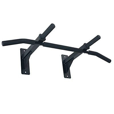 Ultimate Body Press Wall Mount Pull-up Bar with Four Grip