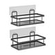 thumbnail image 1 of Estante organizador de ducha con ganchos, organizador de baño, soporte autoadhesivo para ducha, estantes de baño para cocina, dormitorio 2 niveles, 1 of 9