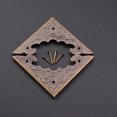 thumbnail image 2 of unbranded 4Pcs Decorative Box Corners Wooden Retro Style for Box Enhancement, 2 of 5