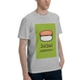 thumbnail image 2 of Bingfone Fresh Sushi Men'S Loose Fit Short-Sleeve Pocket T-Shirt, 2 of 7