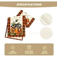 thumbnail image 5 of Pumpkin Bowknot Buffalo Plaid Fall Table Runner,Seasonal Autumn Kitchen Dining Table Decoration for Home Party Decor 13x72 Inch, 5 of 6