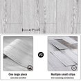 thumbnail image 5 of Homease PVC Peel and Stick Vinyl Flooring Roll 23"x 393"/64 Sq.Ft,Thicken Self-Adhesive Vinyl Wood Planks - Waterproof, Wear-Resistant,Easy DIY Install - White Washed, 5 of 7