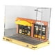 thumbnail image 4 of Diorama de pizzería a escala 1/32, organizador de vitrina para diorama de estacionamiento, caja de almacenamiento para coches de juguete en miniatura, 4 of 9